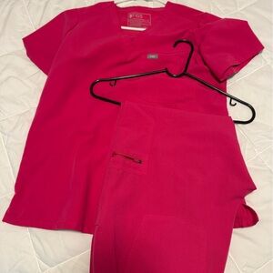Figs Hot Pink Medical Apparel